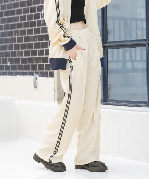 PBLIM（ページボーイリム）の「PBLIM/トラックパンツ（その他パンツ・レディース・ベージュ/ブラック/オフホワイト・LARGE/MEDIUM）」の8枚目の写真