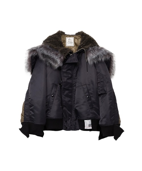 最終値下げ　メゾンミハラヤスヒロ 24AW MA-1 フライトジャケット Maison MIHARA YASUHIRO（メゾンミハラヤスヒロ）の「Hooded Flight