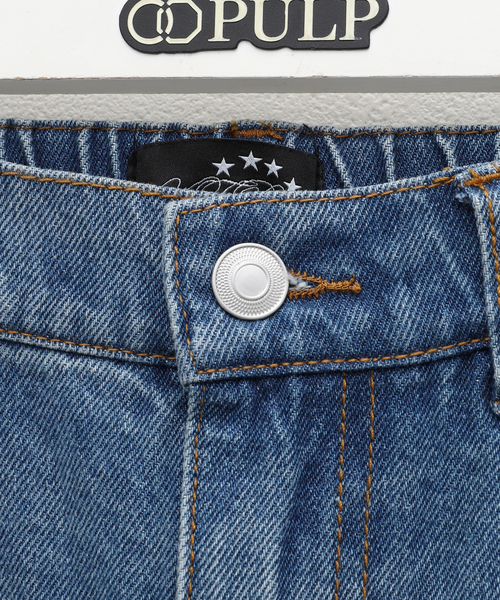 PULP/417EDIFICE（パルプフォーワンセブンエディフィス）の「【AFB / エーエフビー】STUDS DAMAGED BAGGY PANTS（デニムパンツ・メンズ・ブルー系その他・LARGE）」の10枚目の写真