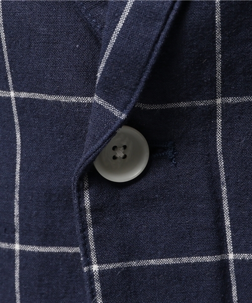 OUTLET(アウトレット)の「【CIAOPANIC TYPY】麻コットンウィンドペンテーラー(テーラードジャケット・メンズ・ネイビー・LARGE/SMALL/MEDIUM)」の14枚目の写真