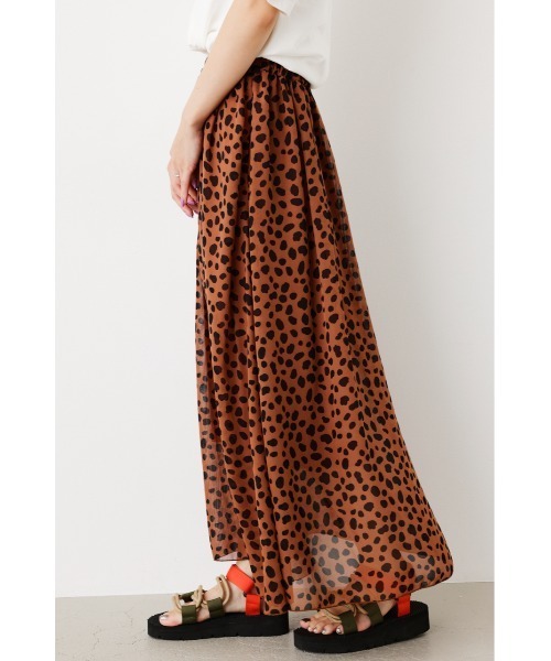 RODEO CROWNS WIDE BOWL（ロデオクラウンズワイドボウル）の「アニマルアソートプリントスカート（スカート・レディース・ブラウン系その他/ベージュ系その他/ホワイト系その他・FREE）」の14枚目の写真