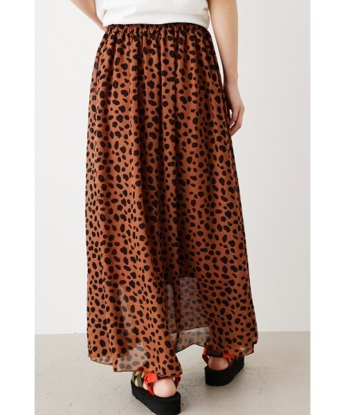 RODEO CROWNS WIDE BOWL（ロデオクラウンズワイドボウル）の「アニマルアソートプリントスカート（スカート・レディース・ブラウン系その他/ベージュ系その他/ホワイト系その他・FREE）」の16枚目の写真