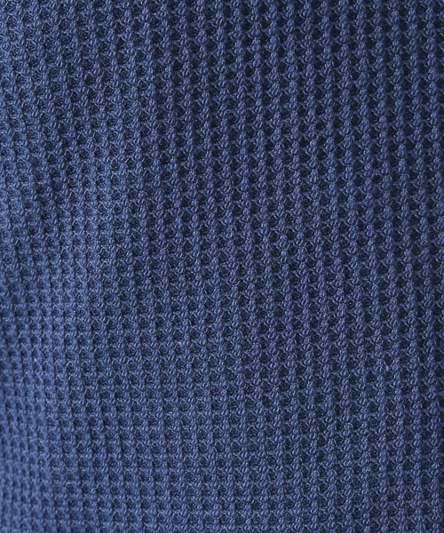 JEMORGAN（ジェーイーモーガン）の「【JEMORGAN/ジェーイーモーガン】ワッフル クルーネック ロングスリーブ Tシャツ（Tシャツ/カットソー・メンズ・ホワイト/ブラック/ネイビー/グレー/カーキ/ホワイト系その他・M/L/XL）」の9枚目の写真