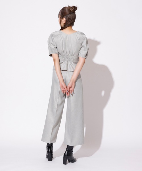 REDYAZEL（レディアゼル）の「センタープレスパンツ（その他パンツ・レディース・オフホワイト/サックスブルー/ブラウン・FREE）」の20枚目の写真