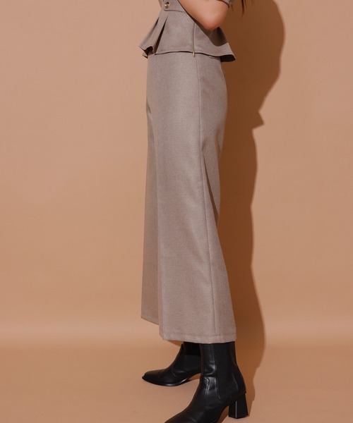 REDYAZEL（レディアゼル）の「センタープレスパンツ（その他パンツ・レディース・オフホワイト/サックスブルー/ブラウン・FREE）」の10枚目の写真