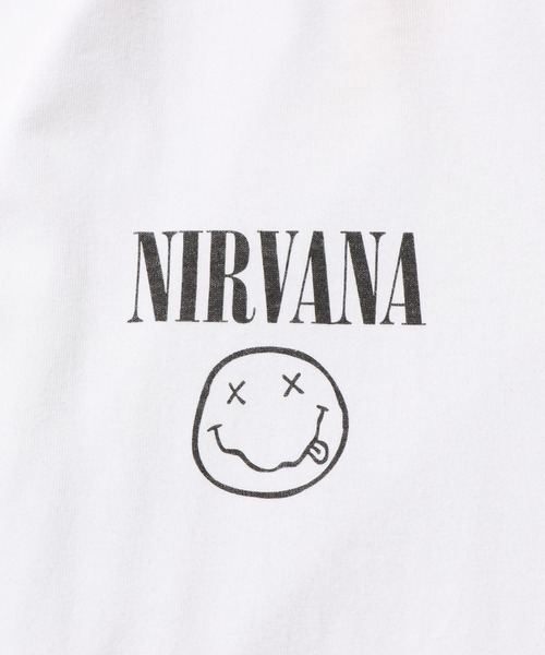 GOOD ROCK SPEED(グッドロックスピード)の「GOOD ROCK SPEED/グッドロックスピード NIRVANA Tシャツ(Tシャツ/カットソー・メンズ・ホワイト・XL/M)」の9枚目の写真