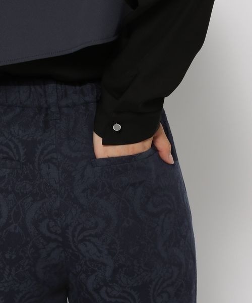 HARE（ハレ）の「ジャガードワイドフレアパンツ(HARE)（その他パンツ