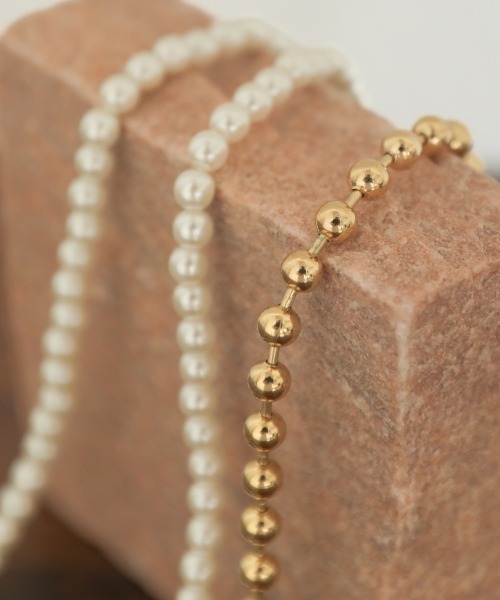 Bou Jeloud(ブージュルード)の「パールコンビネックレス(ネックレス・レディース・シルバー/ゴールド・ONESIZE)」の14枚目の写真