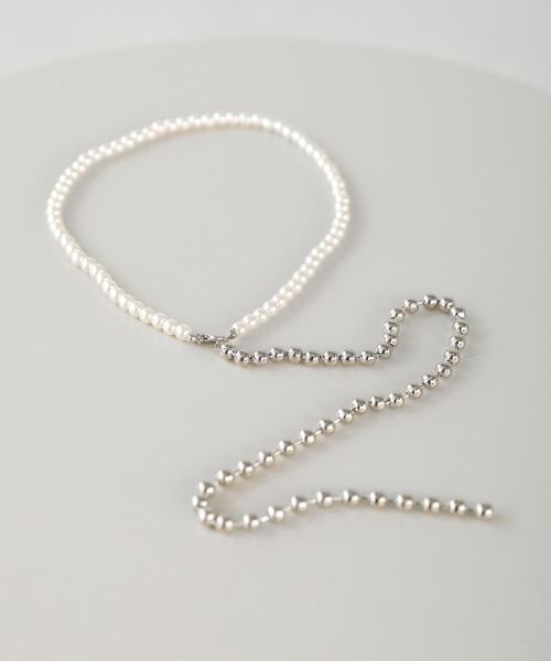 Bou Jeloud(ブージュルード)の「パールコンビネックレス(ネックレス・レディース・シルバー/ゴールド・ONESIZE)」の15枚目の写真