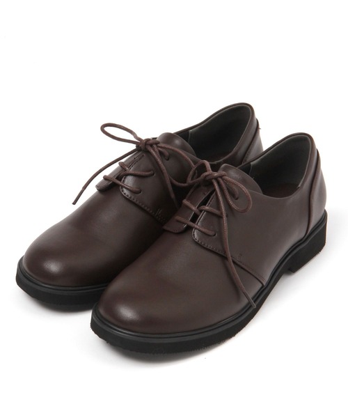 studio CLIP(スタディオクリップ)の「【消臭・抗菌防臭/クッションインソール】隠しゴアレースアップシューズ(ドレスシューズ・レディース・ブラック/ブラウン・MEDIUM/X-LARGE/LARGE)」の2枚目の写真