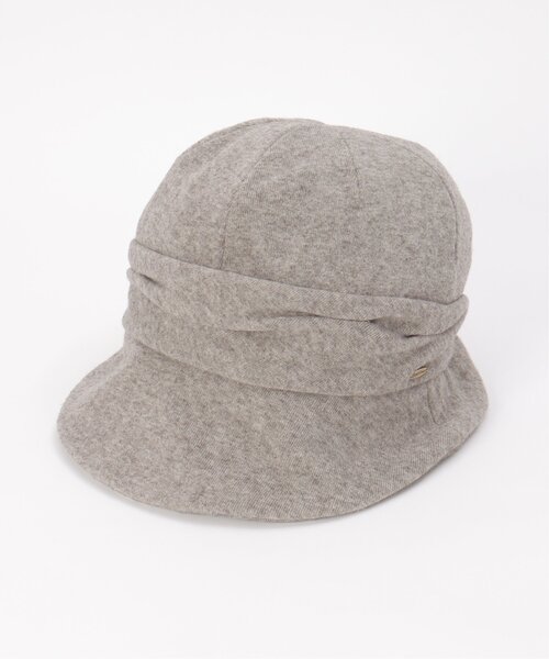 LBC（エルビーシー）の「起毛ジャージータックキャスケット（キャスケット・レディース・オフホワイト/ベージュ/チャコールグレー・FREE）」の16枚目の写真