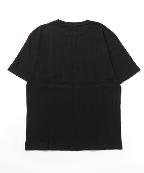 Bling Leads（ブリングリーズ）の「★Bling leads★ ワッフルクルーネックTシャツ（Tシャツ/カットソー・レディース・ホワイト/ブラック/グレー・MEDIUM/LARGE）」の8枚目の写真