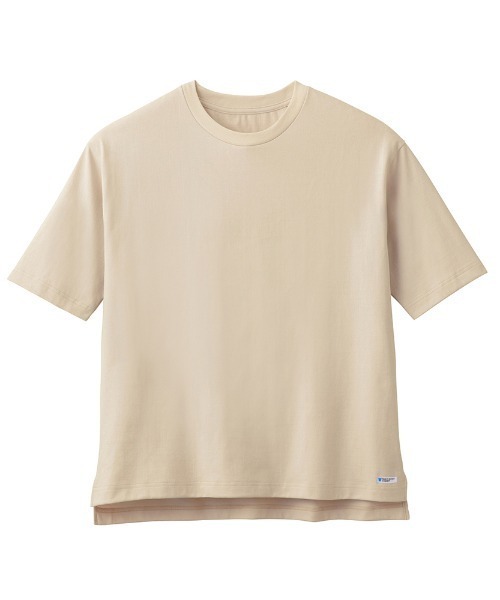 GUNZE(グンゼ)の「COOLMAGIC/クールマジック 5分袖Tシャツ UVカット(Tシャツ/カットソー・メンズ・ブルー系その他/ホワイト/ローズ/ベージュ・X-LARGE/LARGE/MEDIUM)」の3枚目の写真