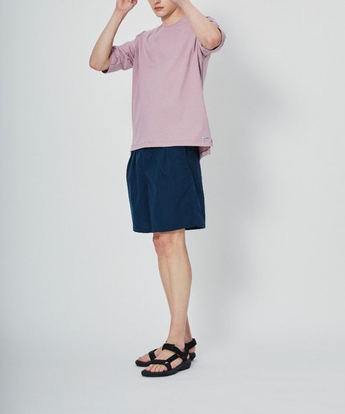 GUNZE(グンゼ)の「COOLMAGIC/クールマジック 5分袖Tシャツ UVカット(Tシャツ/カットソー・メンズ・ブルー系その他/ホワイト/ローズ/ベージュ・X-LARGE/LARGE/MEDIUM)」の6枚目の写真