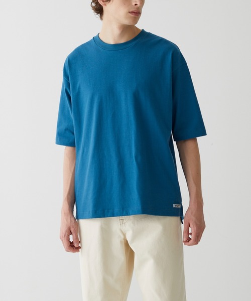 GUNZE(グンゼ)の「COOLMAGIC/クールマジック 5分袖Tシャツ UVカット(Tシャツ/カットソー・メンズ・ブルー系その他/ホワイト/ローズ/ベージュ・X-LARGE/LARGE/MEDIUM)」の10枚目の写真