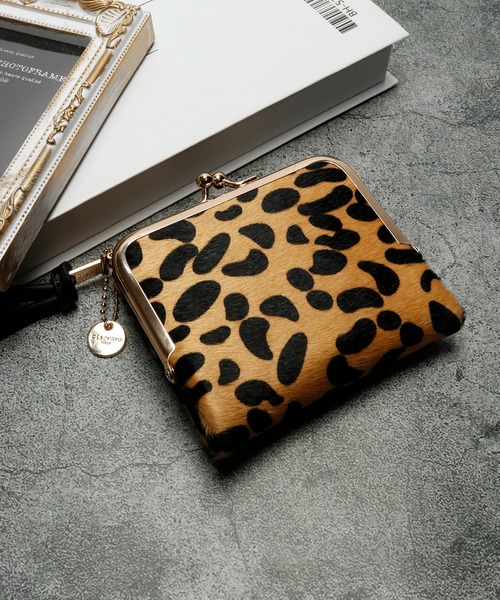 ♡ちぁこ♡プロフ必読♡様 ご確認用 ハラコ×デニム 長財布&キーポーチ 楽天市場】『フロッグカード』(全5色)ハラコ/【がま口 小銭入れ 財布