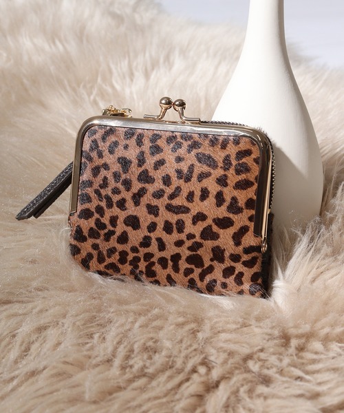 Pisoraro ハラコ がま口ミニ財布（財布）｜FUNALIVE（ファンアライブ