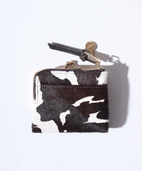 FUNALIVE（ファンアライブ）の「Pisoraro ハラコ　がま口ミニ財布（財布・レディース・ホワイト系/ホワイト系1/ブラウン系/ホワイト系3/ホワイト系2/ブラウン系1・FREE）」の19枚目の写真