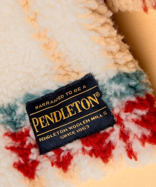 PENDLETON（ペンドルトン）の「∴【 PENDLETON / ペンドルトン 】 ボア素材 マフラー BOA MUFFLER（マフラー・レディース・オフホワイト/ブラック/ブラウン・FREE）」の20枚目の写真