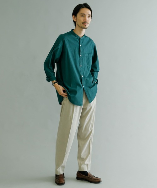 URBAN RESEARCH（アーバンリサーチ）の「アクティブコーデュロイタックテーパードパンツ（その他パンツ・メンズ・ブラウン/ベージュ系その他/ブラック・LARGE/SMALL/MEDIUM）」の4枚目の写真