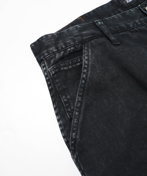 XLARGE（エクストララージ）の「OVERDYED PAINTER DENIM PANTS（デニムパンツ・メンズ・オリーブ/ブラック/パープル・34inch/30inch/36inch/32inch）」の8枚目の写真