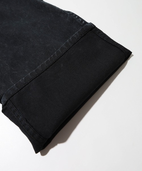 XLARGE（エクストララージ）の「OVERDYED PAINTER DENIM PANTS（デニムパンツ・メンズ・オリーブ/ブラック/パープル・34inch/30inch/36inch/32inch）」の13枚目の写真