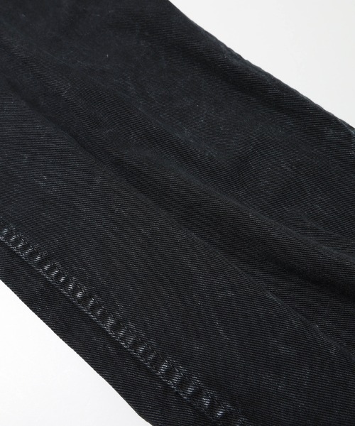 XLARGE（エクストララージ）の「OVERDYED PAINTER DENIM PANTS（デニムパンツ・メンズ・オリーブ/ブラック/パープル・34inch/30inch/36inch/32inch）」の14枚目の写真