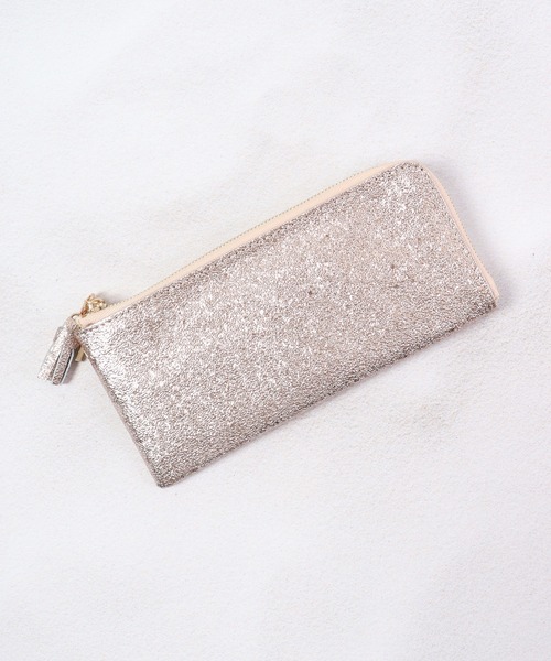 FUNALIVE(ファンアライブ)の「Pisoraro Brite LFスリム長財布(財布・レディース・その他/シャンパン/ピンクゴールド/ブラック・FREE)」の3枚目の写真