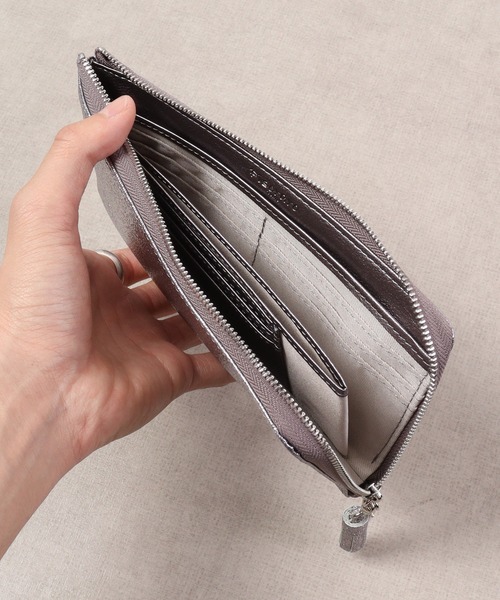 FUNALIVE(ファンアライブ)の「Pisoraro Brite LFスリム長財布(財布・レディース・その他/シャンパン/ピンクゴールド/ブラック・FREE)」の14枚目の写真