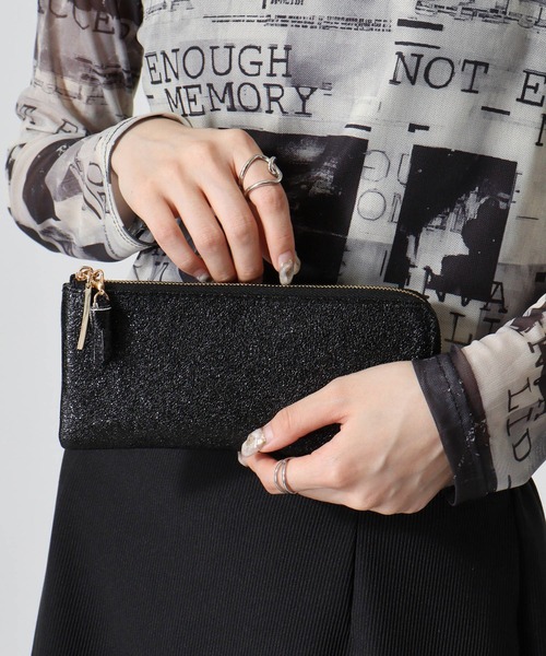 FUNALIVE(ファンアライブ)の「Pisoraro Brite LFスリム長財布(財布・レディース・その他/シャンパン/ピンクゴールド/ブラック・FREE)」の13枚目の写真