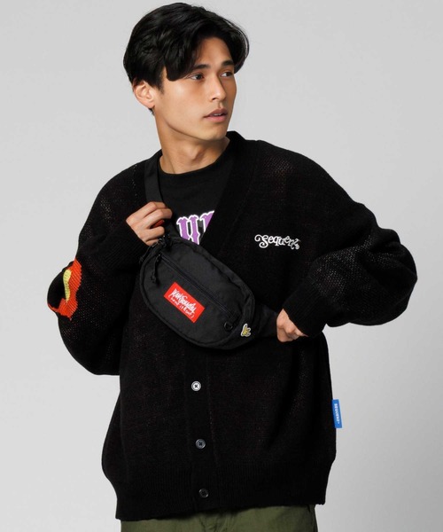 Right-on(ライトオン)の「【(What it isNt)】ショルダーバッグ(ボディバッグ/ウエストポーチ・メンズ・ブラック/レッド・ONE SIZE)」の22枚目の写真