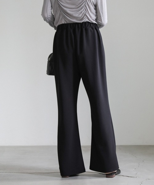 select MOCA（セレクトモカ）の「カットジョーゼットセミフレアパンツ（その他パンツ・レディース・ダークカーキ/ブルーグレー/ブラック・SMALL/MEDIUM/LARGE）」の11枚目の写真