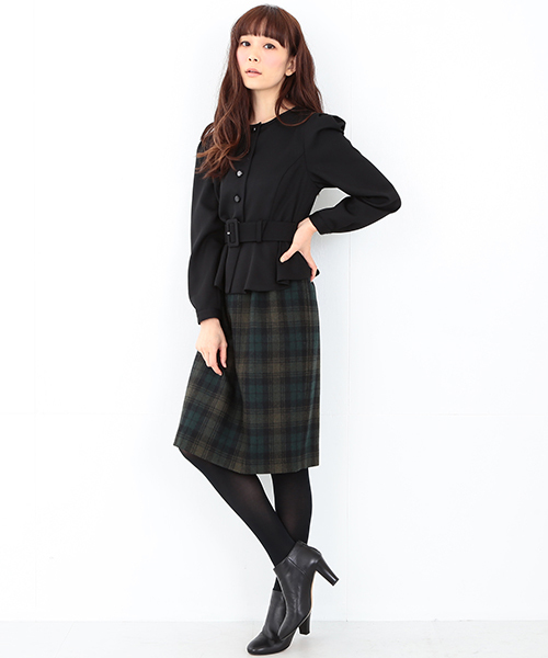 CAROLINA GLASER(カロリナ グレイサー)の「CAROLINA GLASER / セットアップ ワンピース(ワンピース・レディース・ブラック・ONE SIZE)」の10枚目の写真