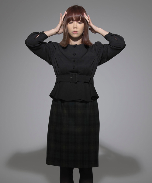 CAROLINA GLASER(カロリナ グレイサー)の「CAROLINA GLASER / セットアップ ワンピース(ワンピース・レディース・ブラック・ONE SIZE)」の12枚目の写真