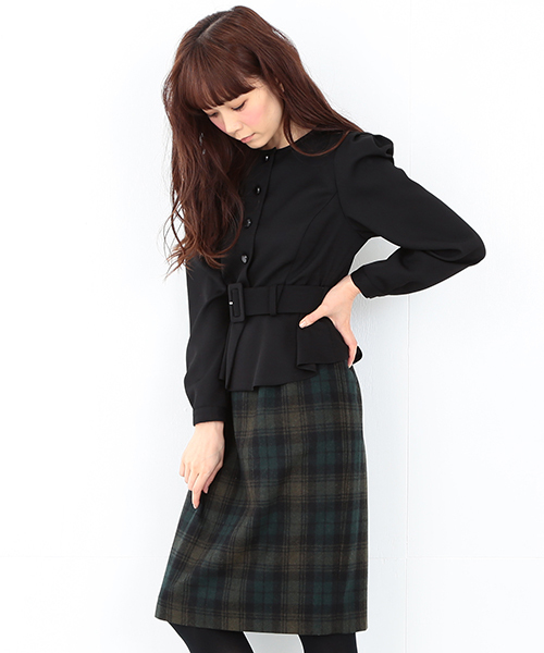 CAROLINA GLASER(カロリナ グレイサー)の「CAROLINA GLASER / セットアップ ワンピース(ワンピース・レディース・ブラック・ONE SIZE)」の13枚目の写真