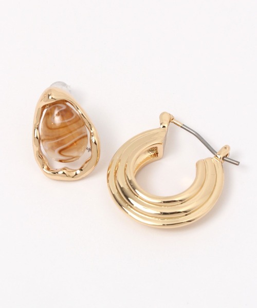 niko and...（ニコアンド）の「メタルコンビセットピアス（ピアス（両耳用）・レディース・その他3/その他1/その他2・0）」の4枚目の写真