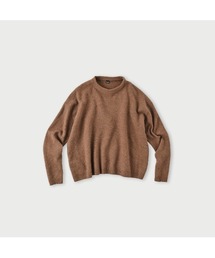 【45R】45rpm 縮絨ウール100% フロートフラワーニット 花柄 2 50%OFF】biscuit shaggy knit～ﾋﾞｽｹｯﾄｼｬｷﾞｰﾆｯﾄ | flower