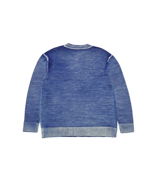 DIESEL(ディーゼル)の「キッズ Vネック カーディガン(カーディガン/ボレロ・キッズ・ブルー/ブラック・10Y/8Y/4Y/14Y/6Y/12Y)」の3枚目の写真