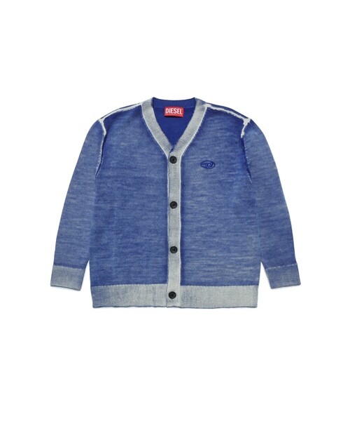 DIESEL(ディーゼル)の「キッズ Vネック カーディガン(カーディガン/ボレロ・キッズ・ブルー/ブラック・10Y/8Y/4Y/14Y/6Y/12Y)」の11枚目の写真