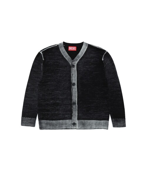 DIESEL(ディーゼル)の「キッズ Vネック カーディガン(カーディガン/ボレロ・キッズ・ブルー/ブラック・10Y/8Y/4Y/14Y/6Y/12Y)」の14枚目の写真
