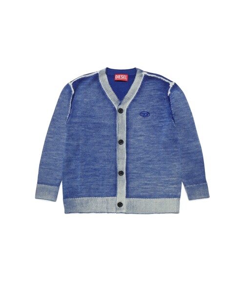DIESEL(ディーゼル)の「キッズ Vネック カーディガン(カーディガン/ボレロ・キッズ・ブルー/ブラック・10Y/8Y/4Y/14Y/6Y/12Y)」の17枚目の写真