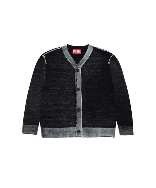 DIESEL(ディーゼル)の「キッズ Vネック カーディガン(カーディガン/ボレロ・キッズ・ブルー/ブラック・10Y/8Y/4Y/14Y/6Y/12Y)」の20枚目の写真