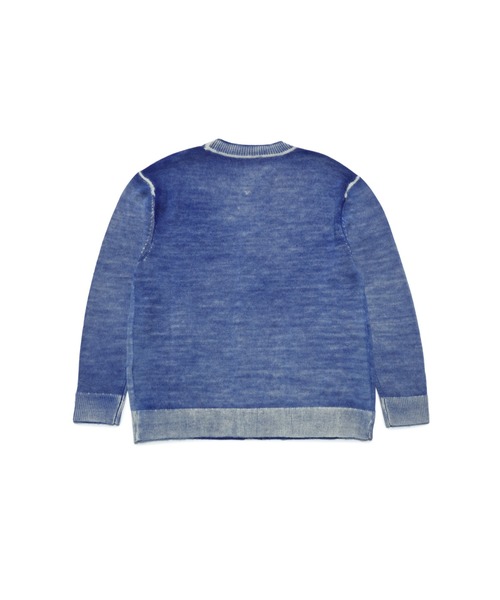 DIESEL(ディーゼル)の「キッズ Vネック カーディガン(カーディガン/ボレロ・キッズ・ブルー/ブラック・10Y/8Y/4Y/14Y/6Y/12Y)」の4枚目の写真