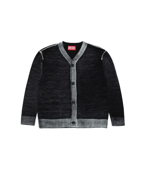 DIESEL(ディーゼル)の「キッズ Vネック カーディガン(カーディガン/ボレロ・キッズ・ブルー/ブラック・10Y/8Y/4Y/14Y/6Y/12Y)」の9枚目の写真