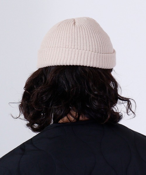 セール】Ree&Mee リブ カラーショート ワッチ キャップ ニット