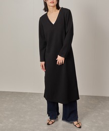 NERGY | Vネックダンボールワンピース(ワンピース)