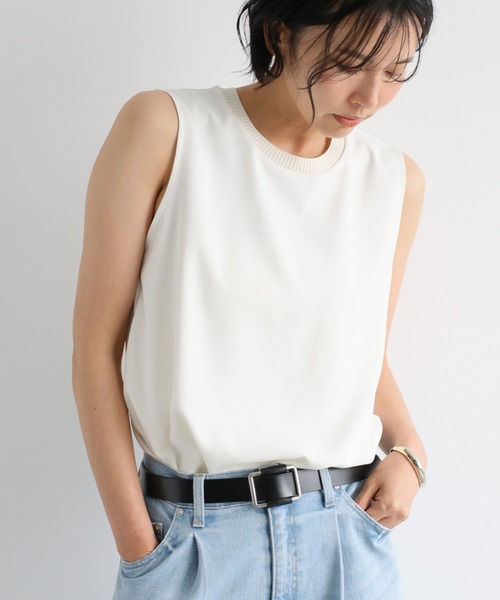 BARNYARDSTORM(バンヤードストーム)の「BARNYARDSTORM / スライドバックルレザーベルト30 【『ネルソンさん』YouTubeご紹介アイテム】(ベルト・レディース・ブラウン/ブラック/ブラック×シルバー/ブラウン系その他3/オフホワイト/チャコールグレー・FREE)」の9枚目の写真