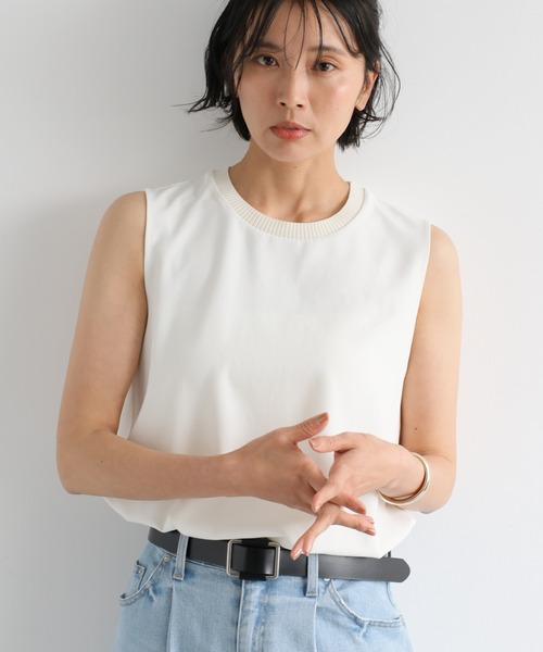 BARNYARDSTORM(バンヤードストーム)の「BARNYARDSTORM / スライドバックルレザーベルト30 【『ネルソンさん』YouTubeご紹介アイテム】(ベルト・レディース・ブラウン/ブラック/ブラック×シルバー/ブラウン系その他3/オフホワイト/チャコールグレー・FREE)」の10枚目の写真