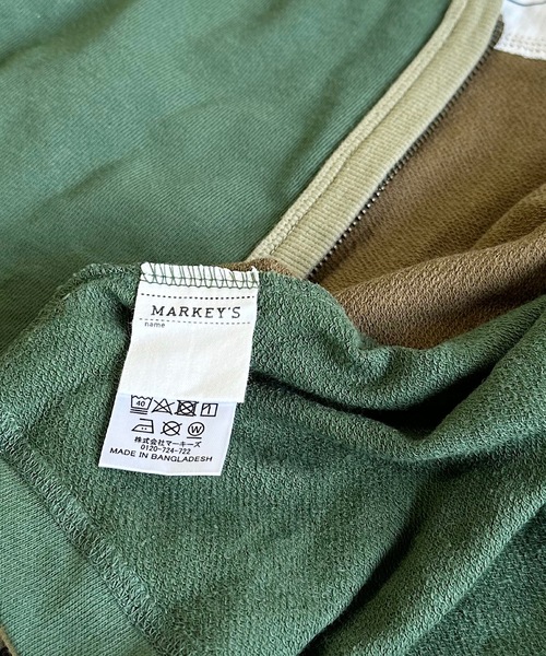 MARKEY'S(マーキーズ)の「ミニウラケミリタリーカーディガン(90~150cm)(カーディガン/ボレロ・キッズ・カーキ/サンドベージュ・100/95/150/120/110/90/140/130)」の9枚目の写真