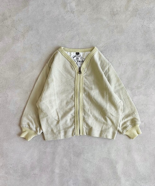 MARKEY'S(マーキーズ)の「ミニウラケミリタリーカーディガン(90~150cm)(カーディガン/ボレロ・キッズ・カーキ/サンドベージュ・100/95/150/120/110/90/140/130)」の11枚目の写真